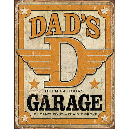 Dad's Garage Sign