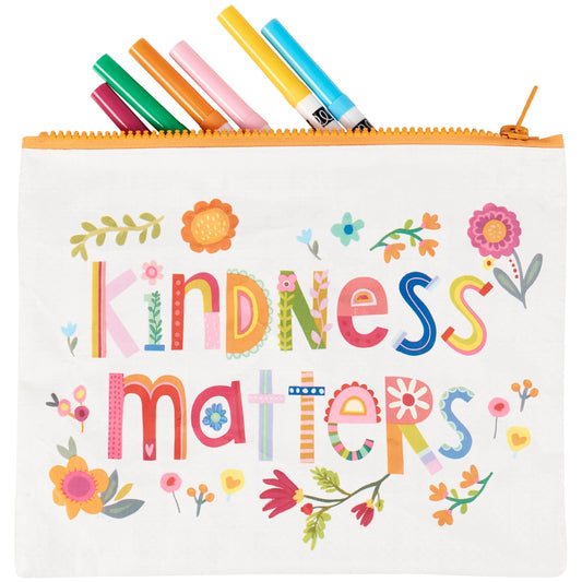 Kindness Matters Zippered Pouch