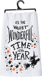 Most Wonderful Time Of The Year Witch Kitchen Towel